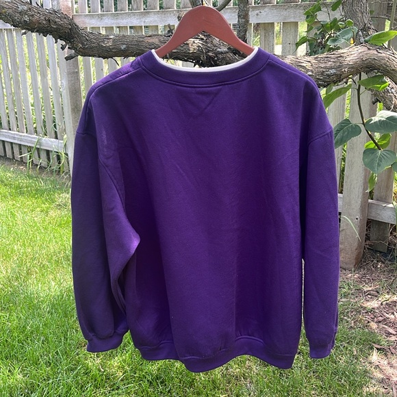 90s pullover crewneck floral birds - Picture 2 of 4